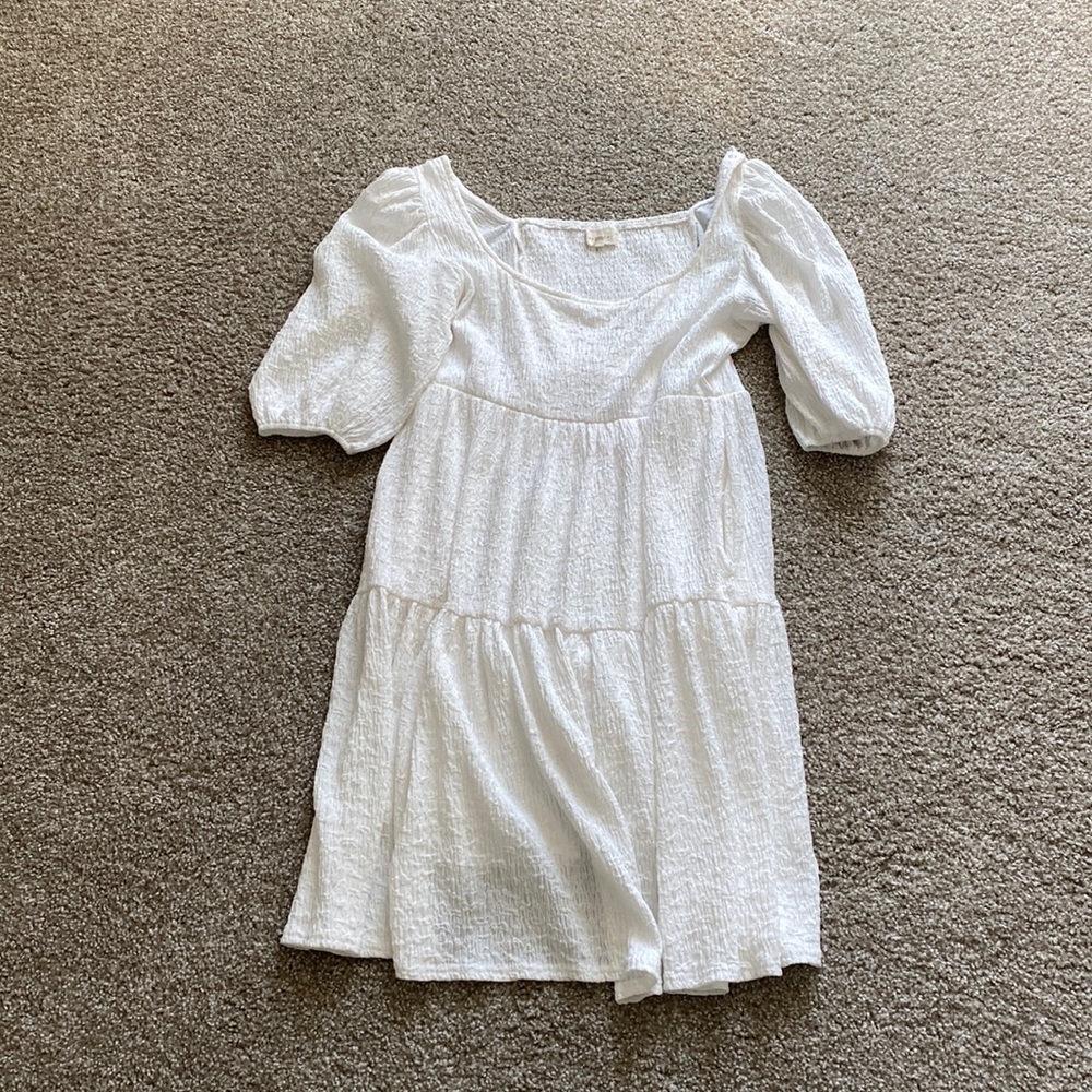 Cute white dress
